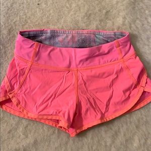 Ivivva girls running shorts sz 7